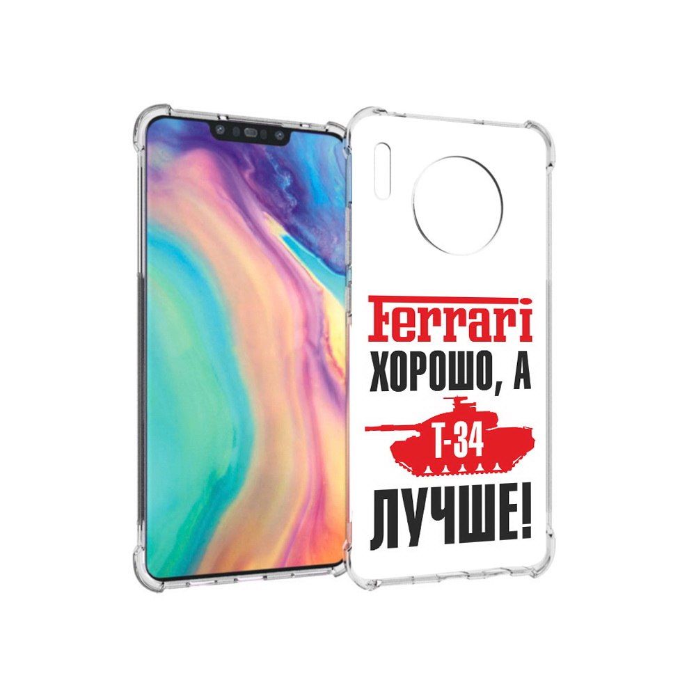 

Чехол MyPads Tocco для Huawei Mate 30 т 34 лучше, Прозрачный, Tocco