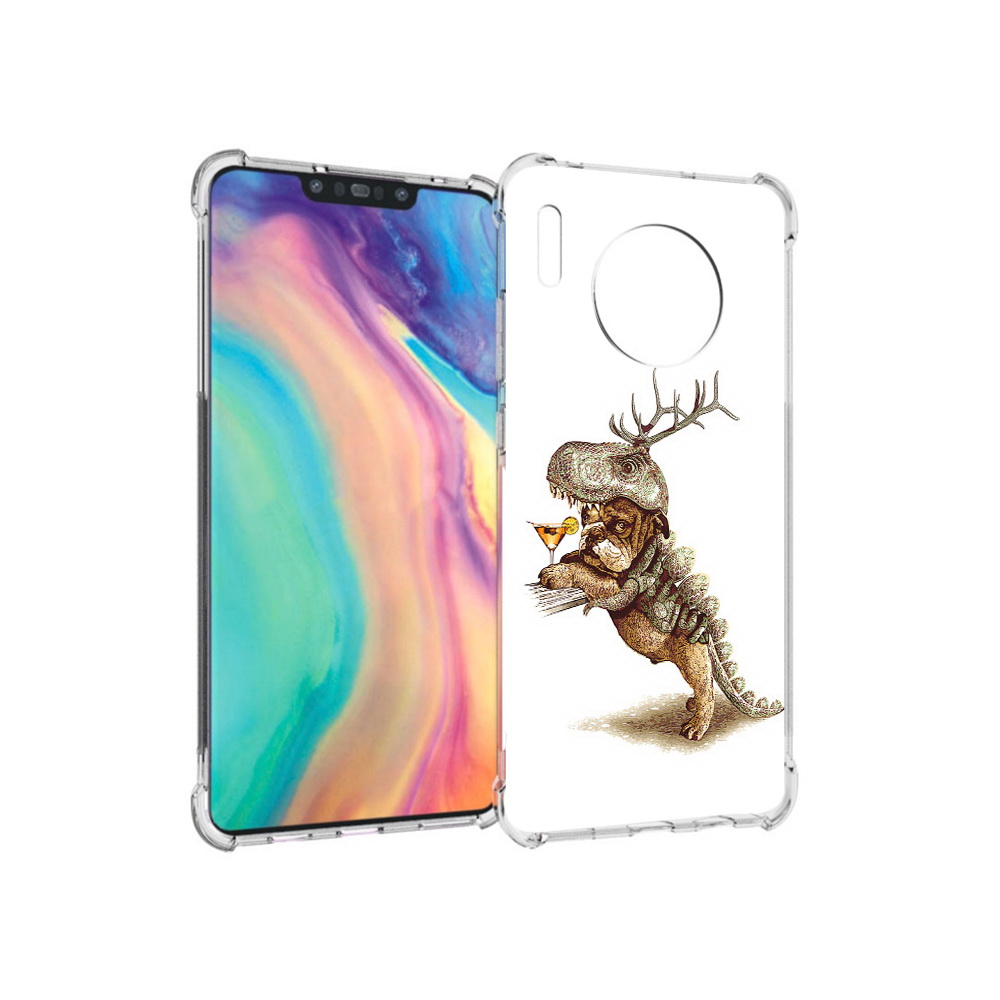 

Чехол MyPads Tocco для Huawei Mate 30 тематическая вечеринка, Прозрачный, Tocco
