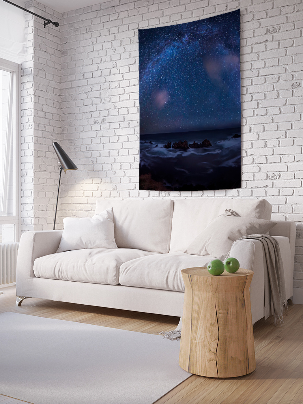 

Вертикальное фотопанно на стену JoyArty Звездное небо 150x200 см, Звездное небо