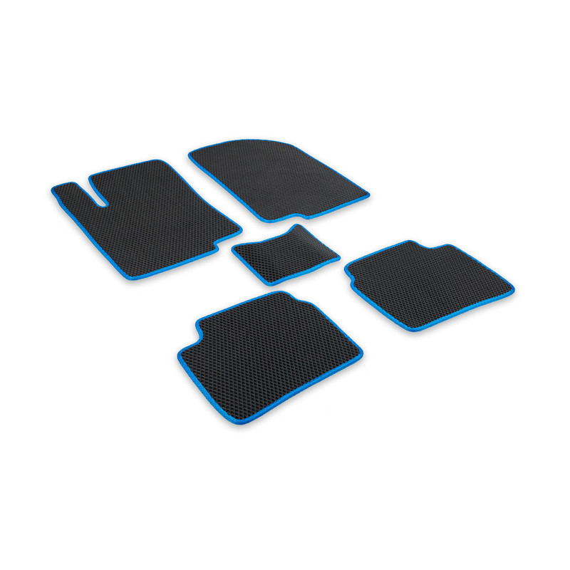 

Комплект ковриков в салон CellMat ЭВА Сузуки Витара II, черный-синий, Vitara