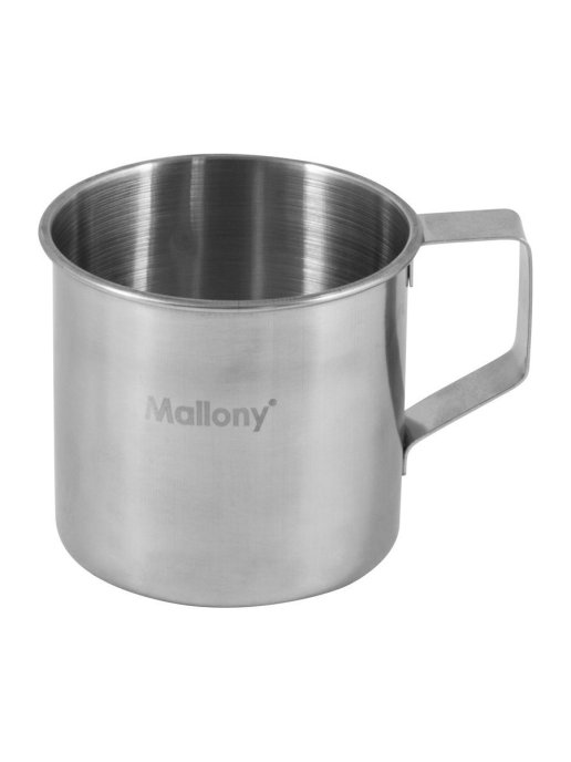 Кружка Mallony Fonte 250 мл, серебристый