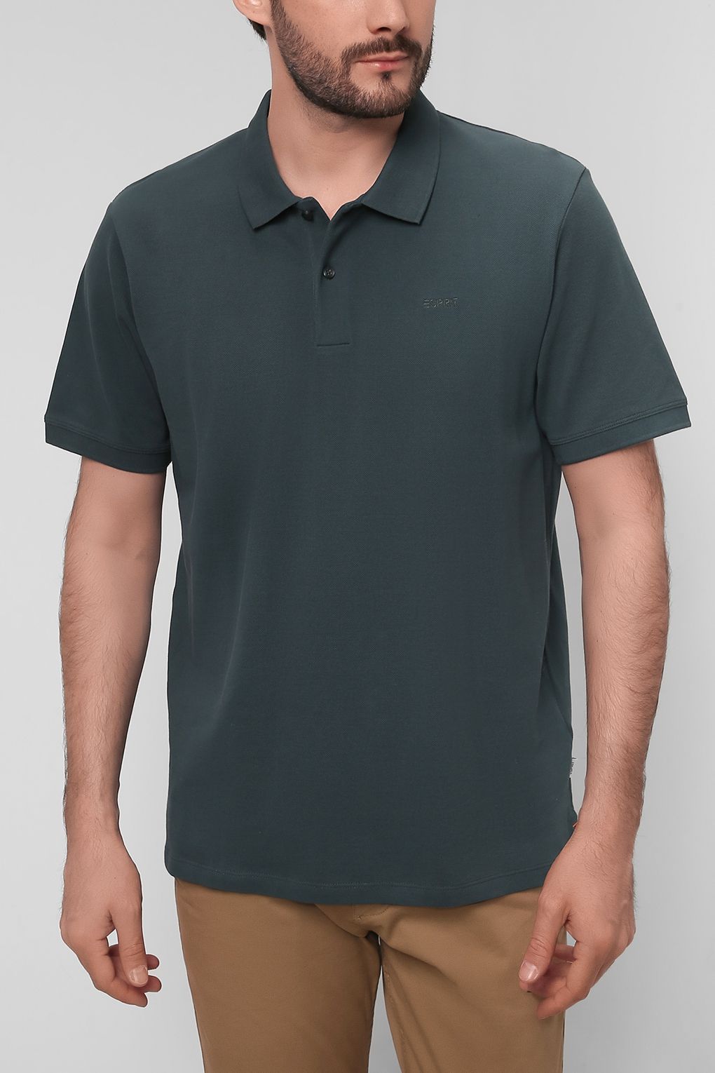 

Футболка мужская Esprit 992EE2K306 хаки M, 992EE2K306