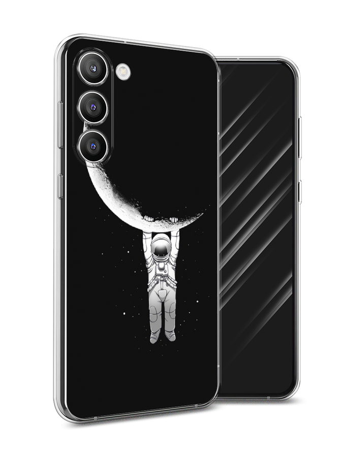 

Чехол Awog на Samsung Galaxy S23 Plus 5G "Космонавт", Белый;черный, 2107450-4