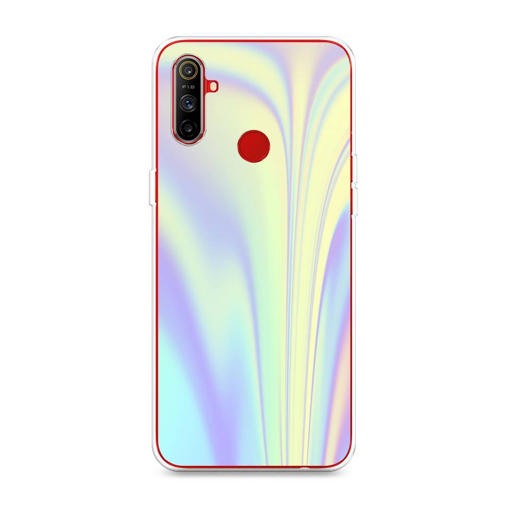 

Чехол Awog "Фиолетовая голограмма" для Realme C3