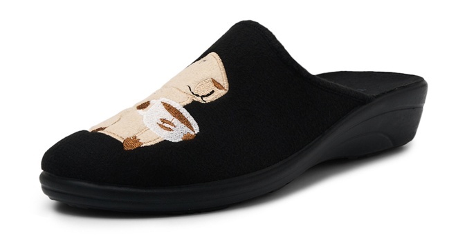 

Тапочки женские T.Taccardi 235373 черные 40 RU, Черный, 235373