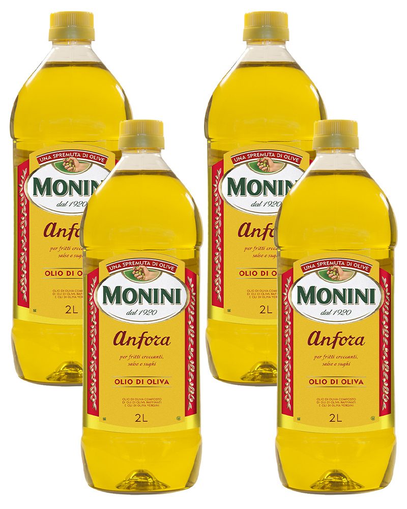Масло оливковое Monini 2 л - 4 шт.