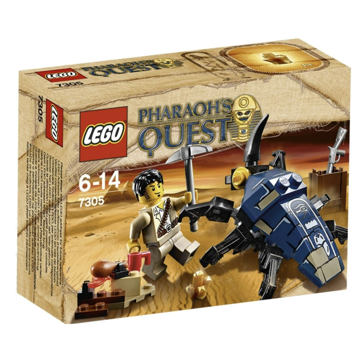 

Конструктор LEGO Pharaohs Quest 7305 Атака скарабея