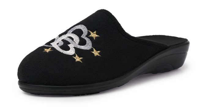 

Тапочки женские T.Taccardi 235376 черные 39 RU, Черный, 235376