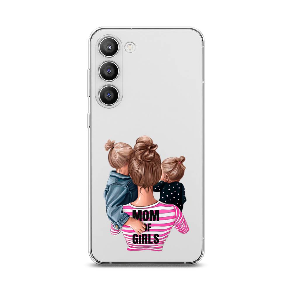 

Чехол Awog на Samsung Galaxy S23 Plus 5G "Mom of Girls", Разноцветный, 2107450-6