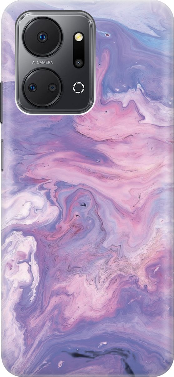 Силиконовый чехол на Honor X7a с принтом 