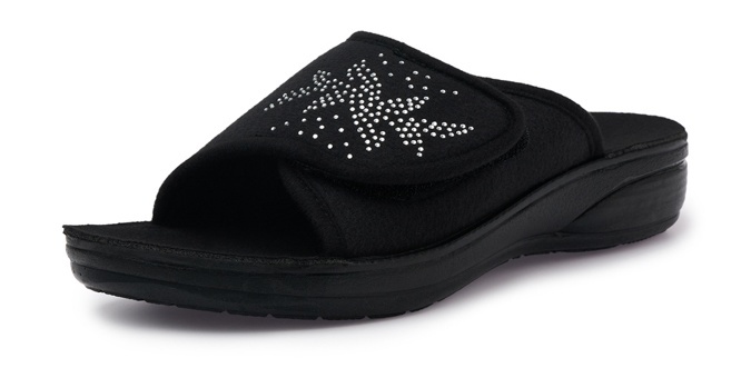 

Тапочки женские T.Taccardi 235380 черные 40 RU, Черный, 235380