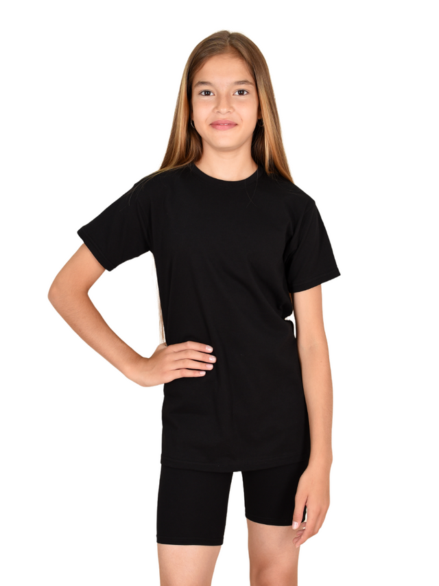 

Футболка детская LIDEKO kids О35-16-Б цв. черный р. 134, О35-16-Б