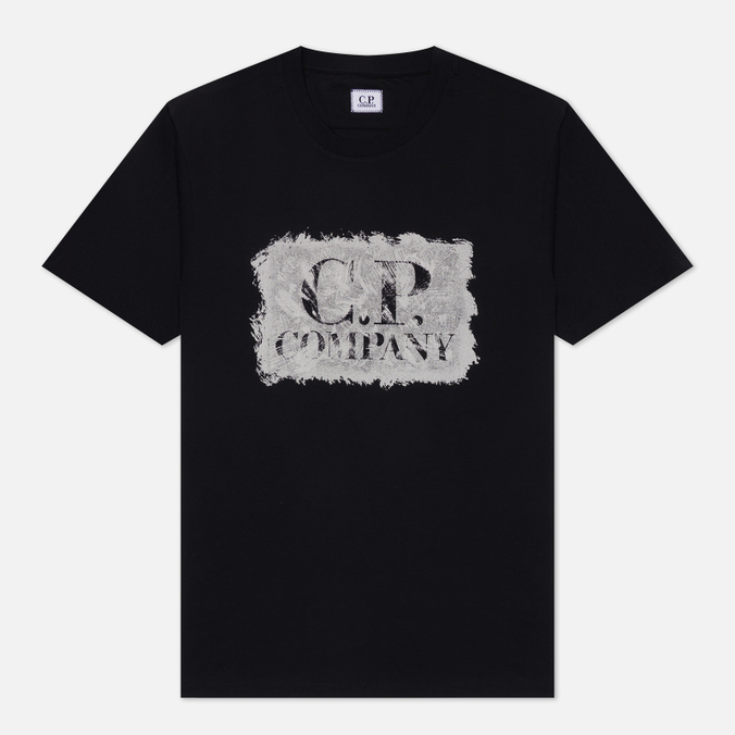 

Мужская футболка C.P. Company 30/1 Jersey Graphic Large Logo Print чёрный, Размер XL, 30/1 Jersey Graphic Large Logo Print