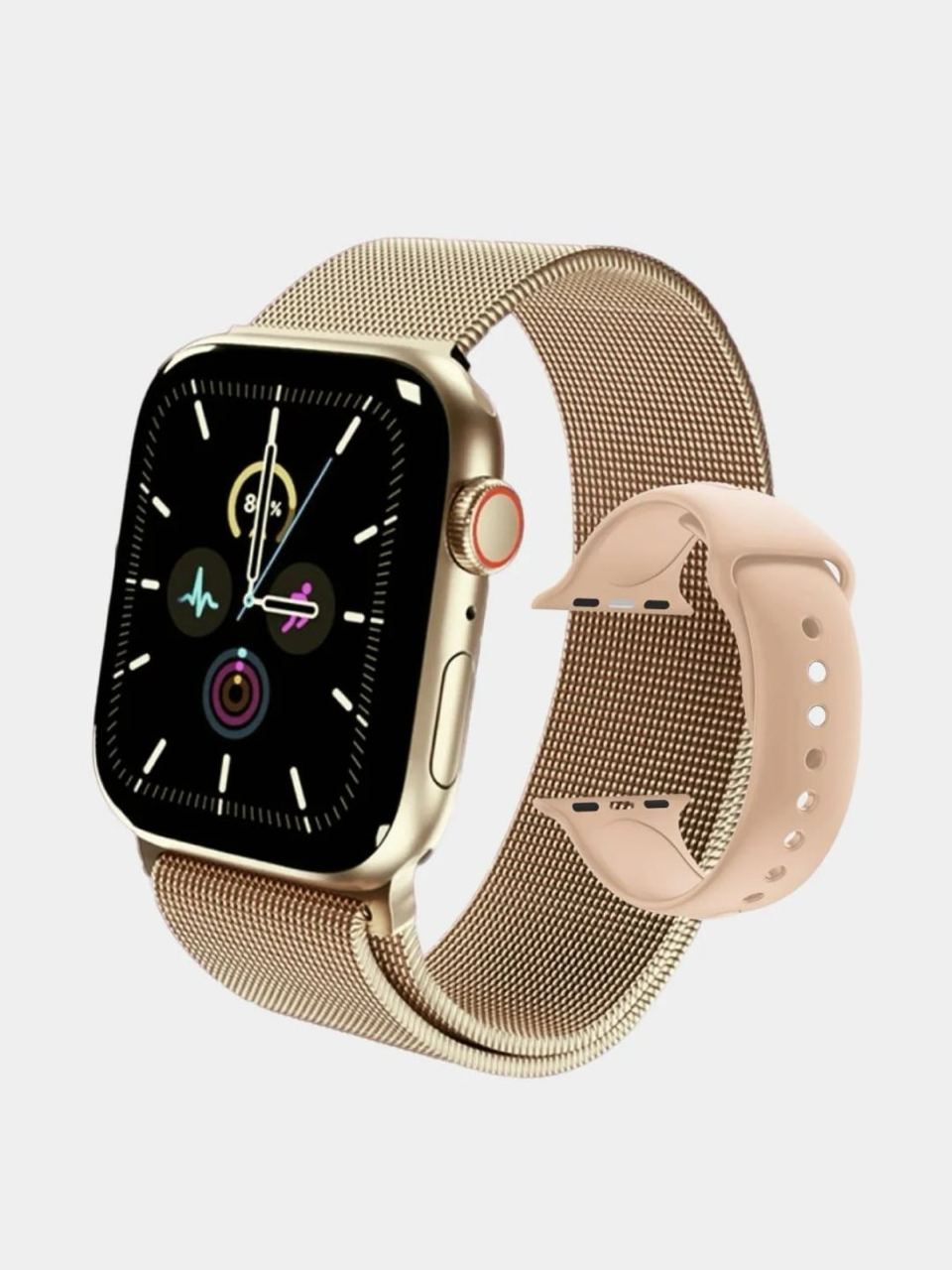 

Cмарт-часы Smart Watch Lk8 Pro, с экраном Retina 45 мм + 2 ремешка в комплекте, Lk8pro
