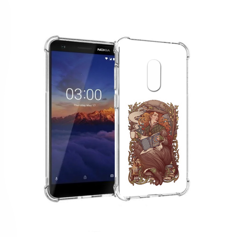 

Чехол MyPads Tocco для Nokia 3.1 Женские_126 (PT114125.119.81), Прозрачный, Tocco