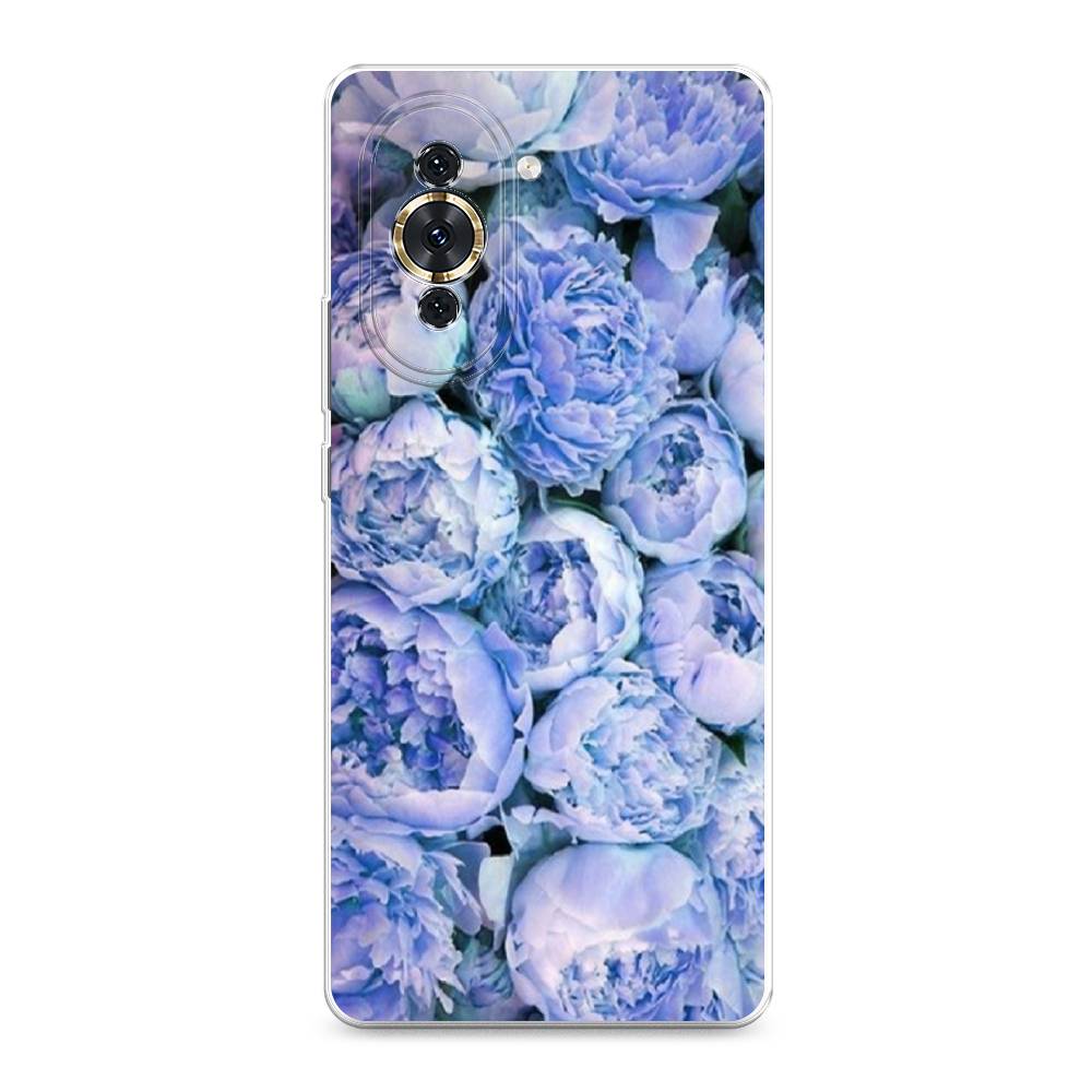 

Чехол Awog на Huawei Nova 10 "Пионы голубые", Разноцветный, 6108950-8