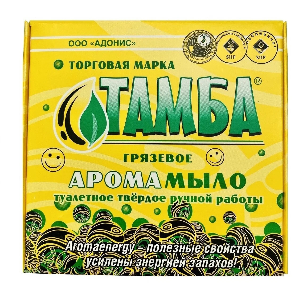 Мыло грязевое Тамба Чайное дерево-мята 80 г