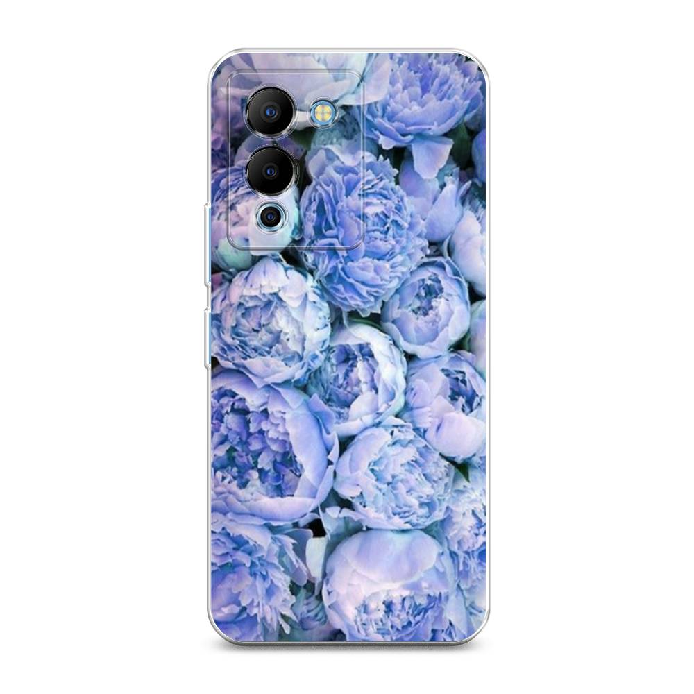

Чехол Awog на Infinix Note 12 G96 "Пионы голубые", Разноцветный, 3101550-8
