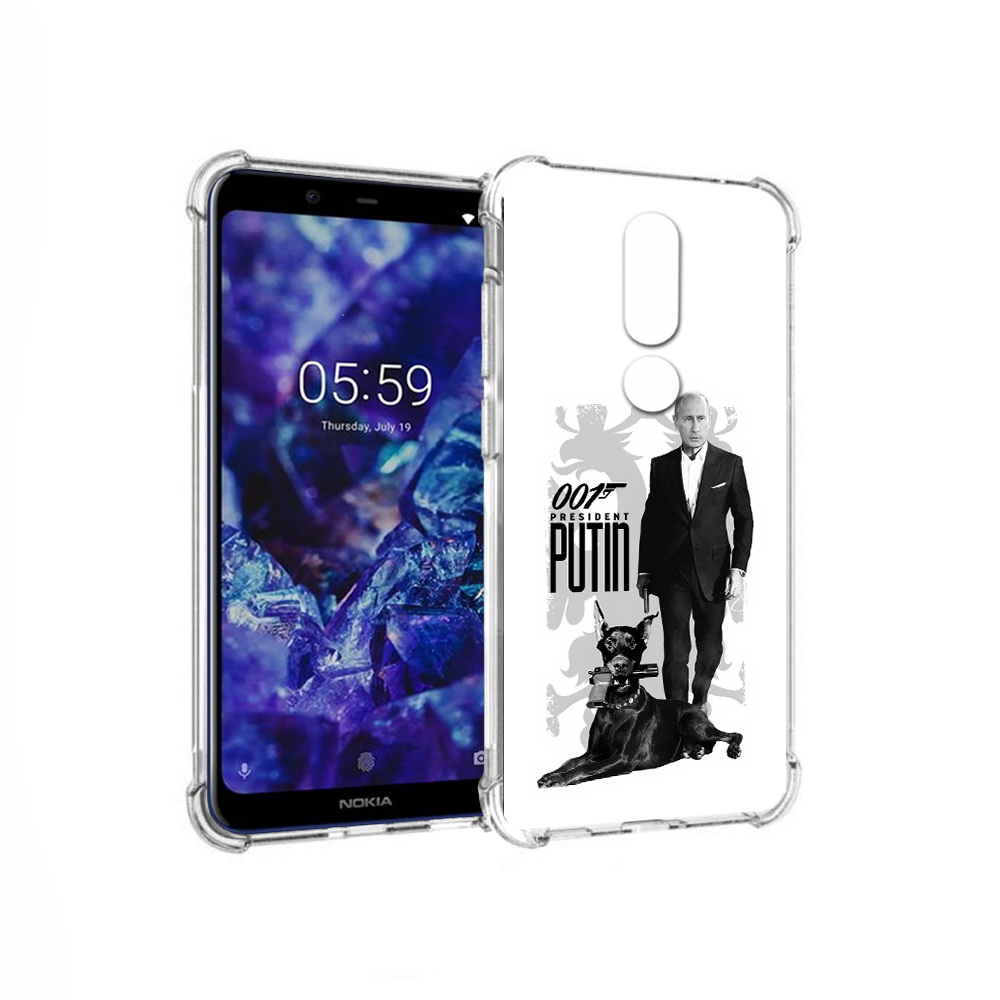 

Чехол MyPads Tocco для Nokia 5.1 Plus 001 (PT119548.120.1), Прозрачный, Tocco