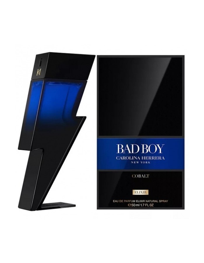 

Парфюмированная вода Carolina Herrera Bad Boy Cobalt Elixir 50мл, Bad Boy Cobalt Elixir