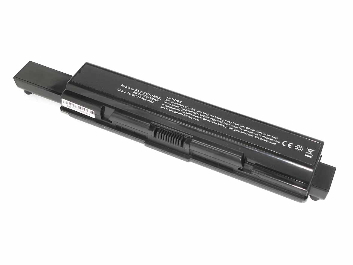 

Аккумулятор для ноутбука Toshiba A200 A215 A300 L300 (PA3534U-1BRS) 10400mAh OEM черная