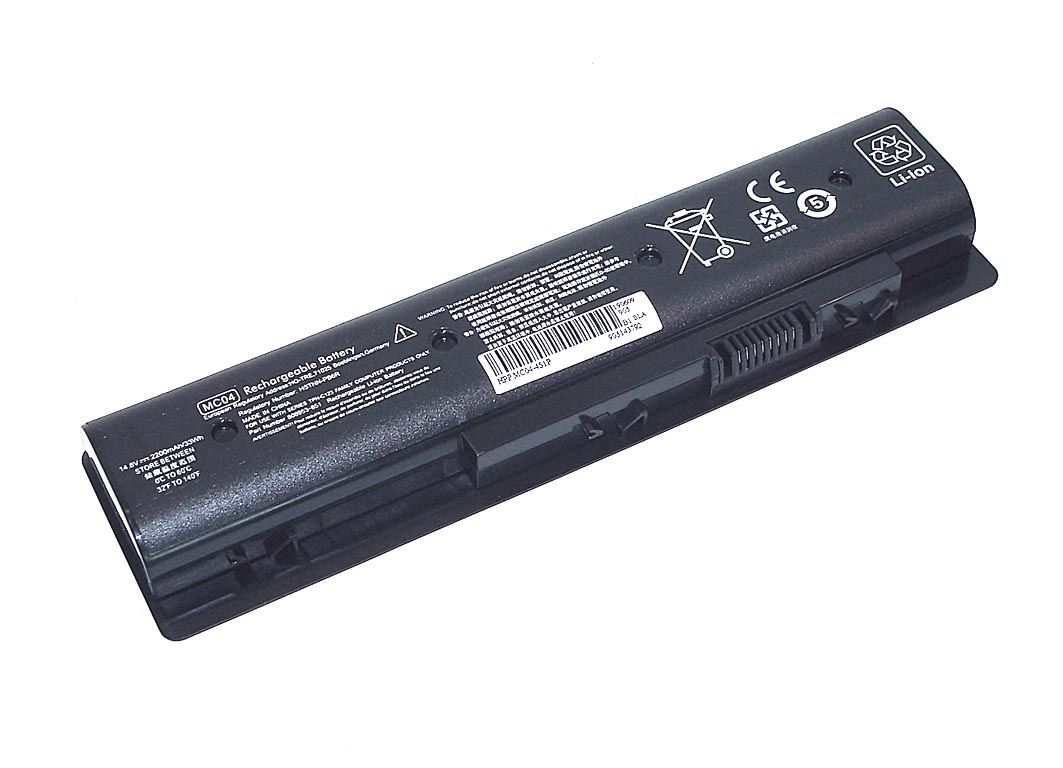 

Аккумулятор для ноутбука HP Envy 17-n000 (MC04-4S1P) 14.8V 2200mAh OEM черная