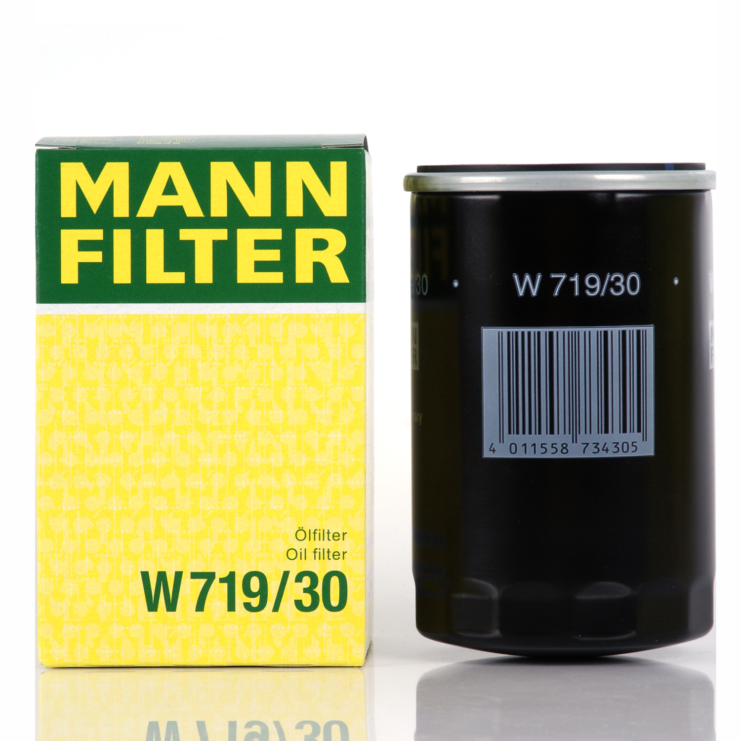 Фильтр масляный двигателя MANNHUMMELL FILTER арт. W719/30