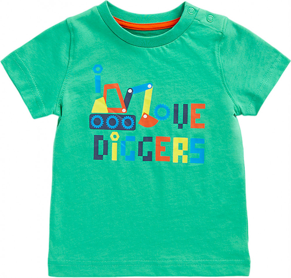 Футболка Mothercare MC-CC844-1, зеленый, 86