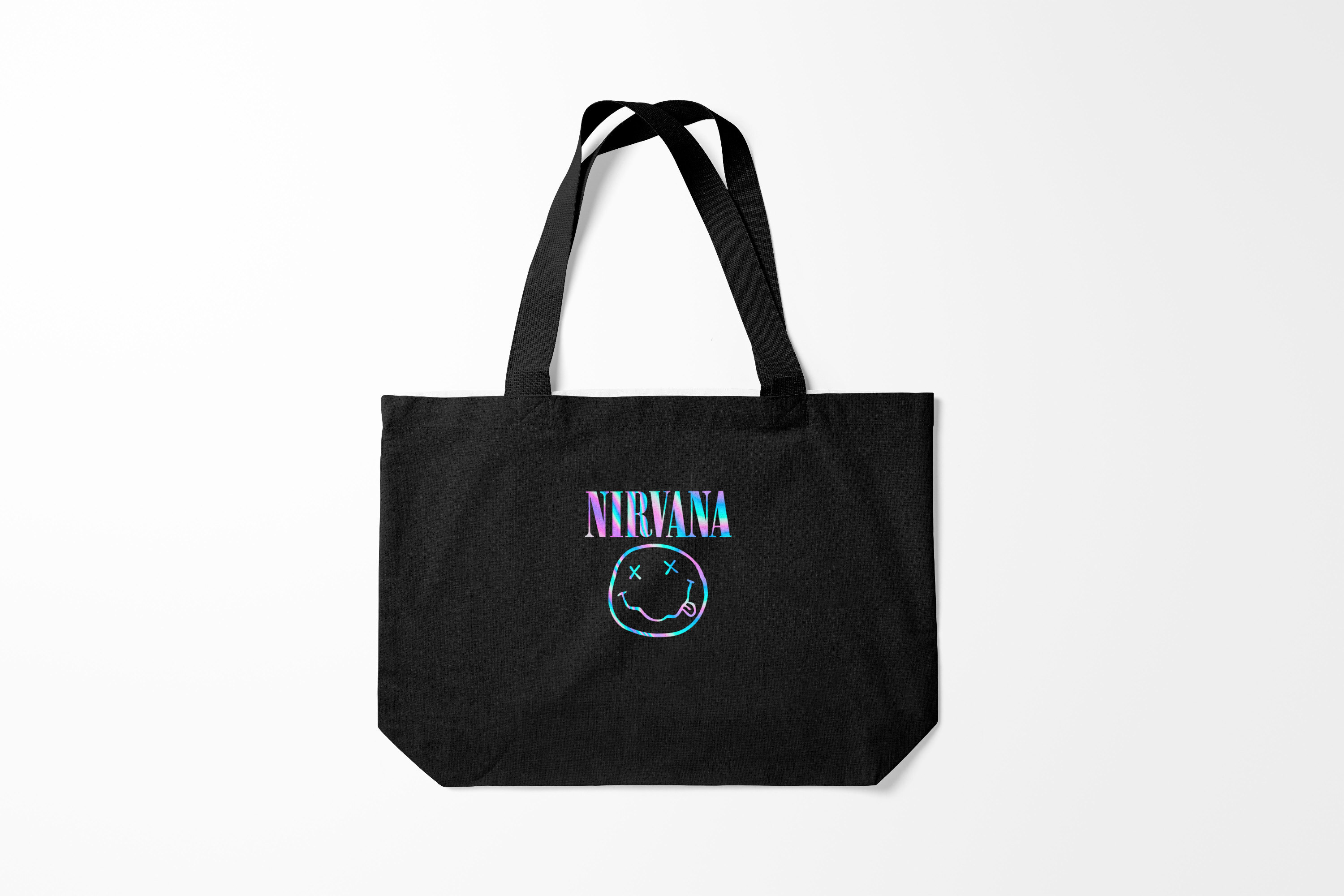 

Сумка шoппер унисекс Burnettie Nirvana NirvanaСпина, черный, Nirvana NirvanaСпина