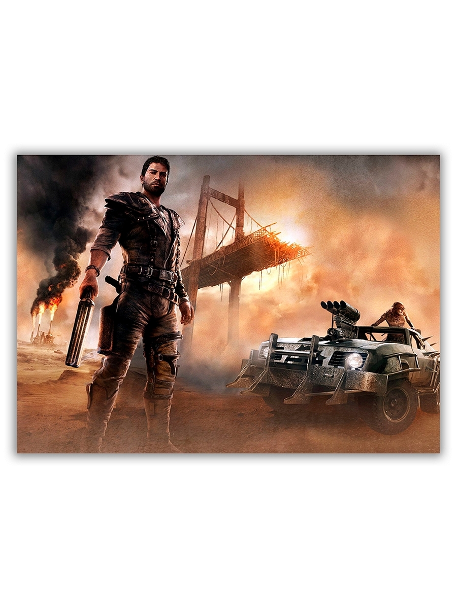 

Декоративный магнит DRABS Mad max 21х29 см