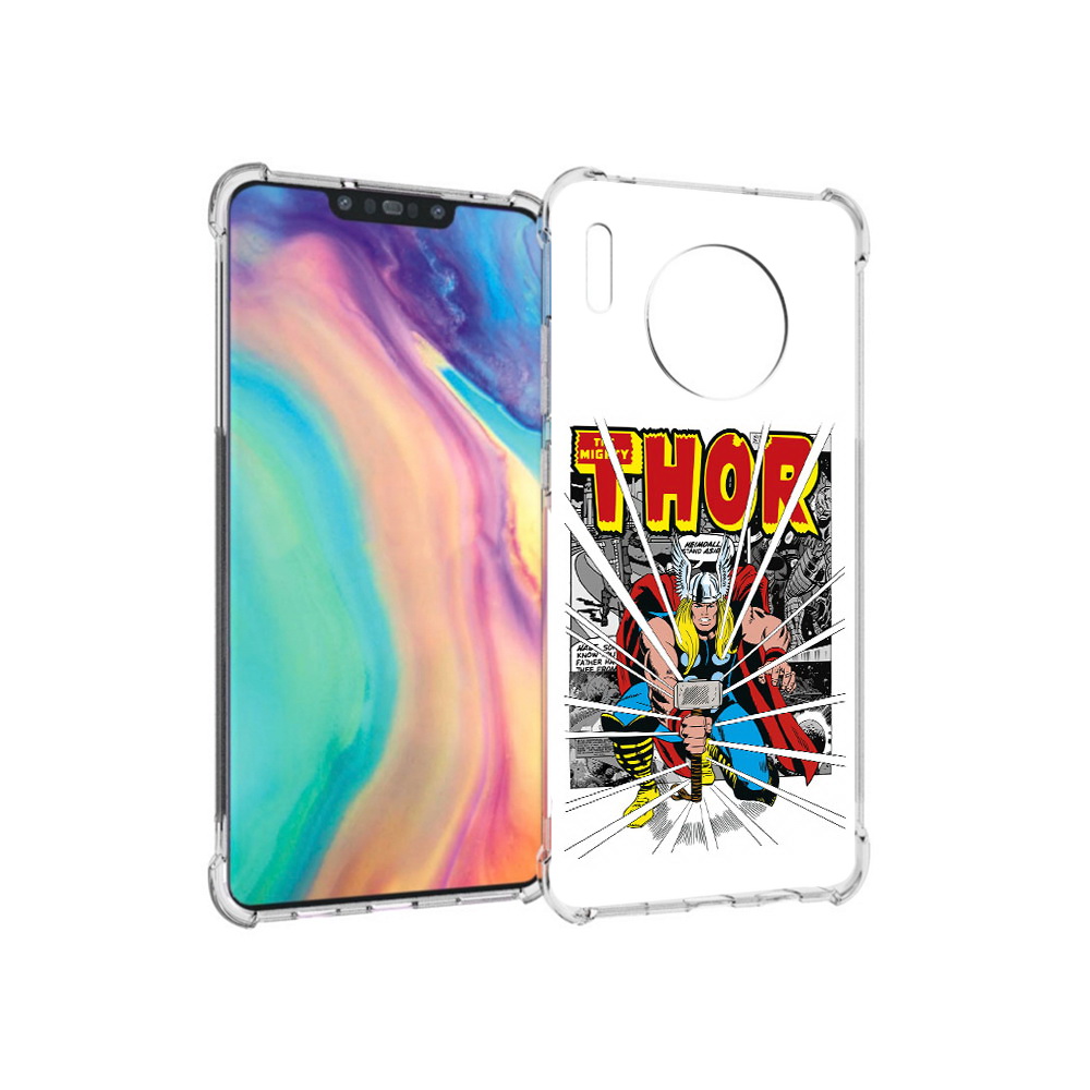 

Чехол MyPads Tocco для Huawei Mate 30 тор рисунок, Прозрачный, Tocco