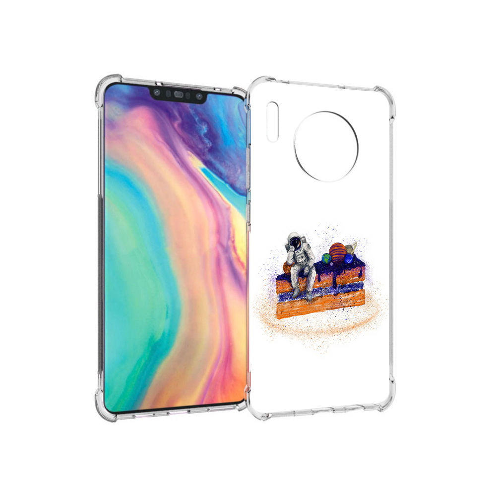 

Чехол MyPads Tocco для Huawei Mate 30 торт с планетами, Прозрачный, Tocco
