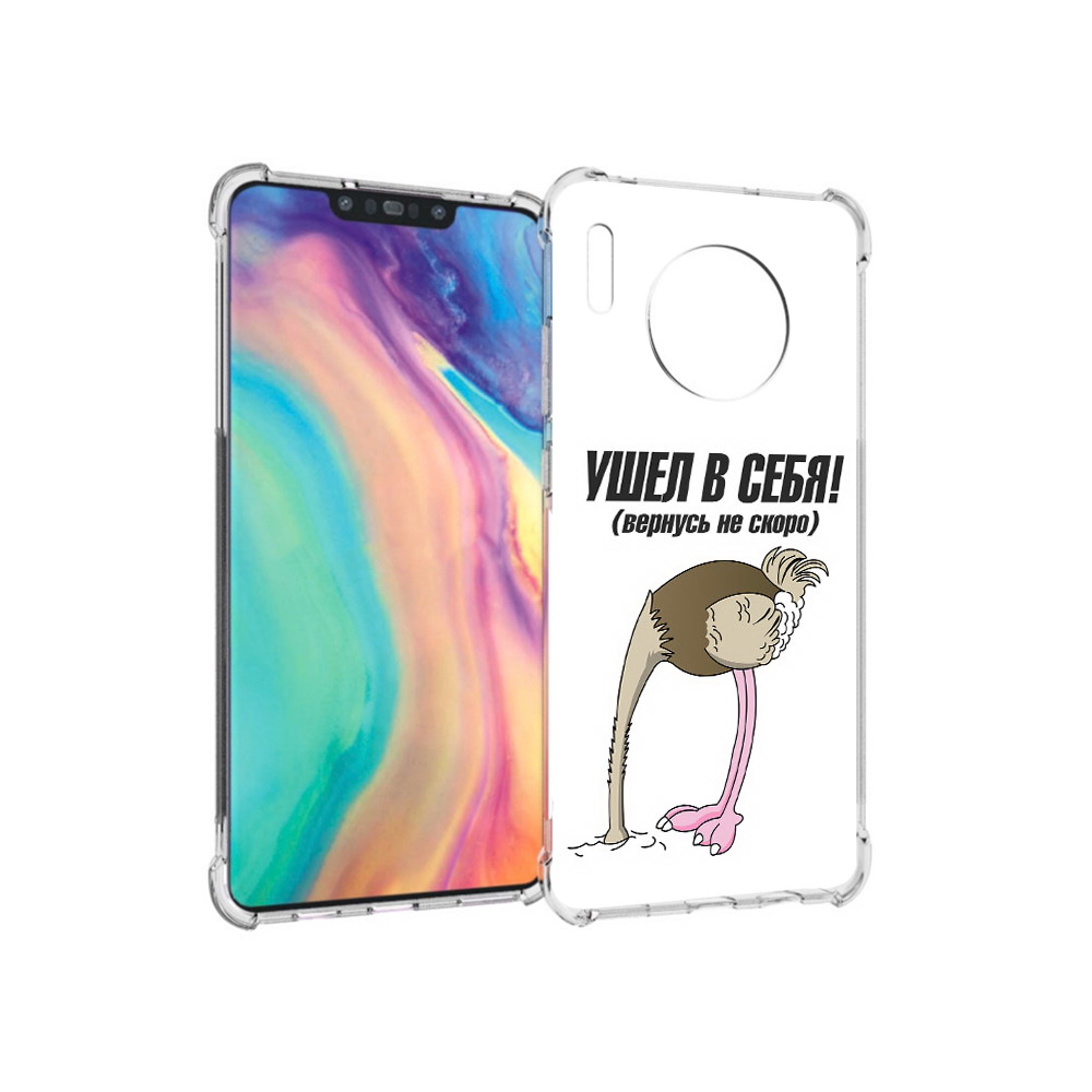 Чехол MyPads Tocco для Huawei Mate 30 ушел в себя