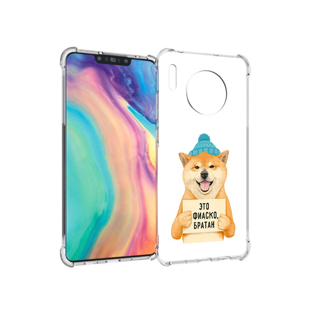

Чехол MyPads Tocco для Huawei Mate 30 фиаско, Прозрачный, Tocco