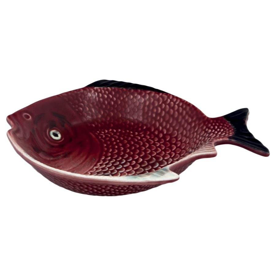 фото Блюдо глубокое bordallo pinheiro рыбы 24 см, керамика