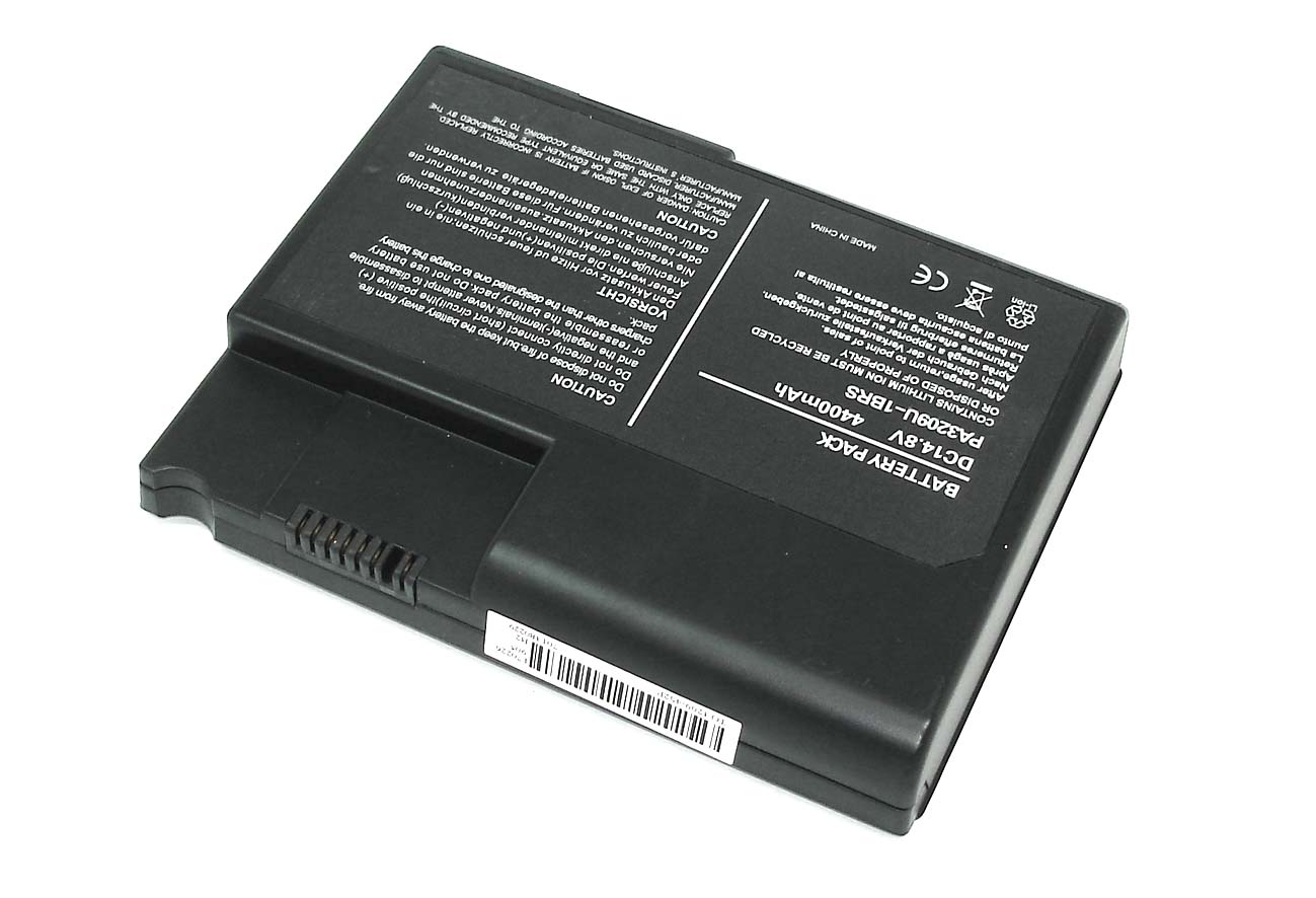 

Аккумулятор для ноутбука Toshiba Satellite 1110 (PA3209U-1BRS) 4400mAh OEM