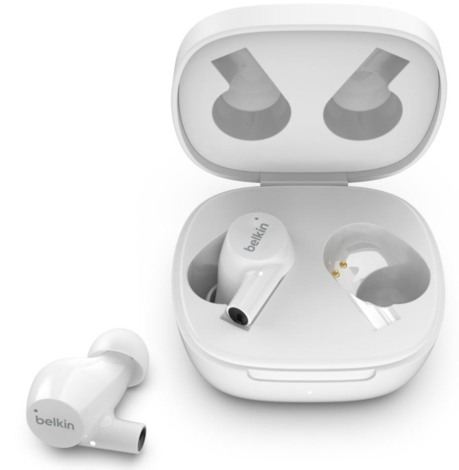 фото Беспроводные наушники belkin soundform rise auc004btwh (white)