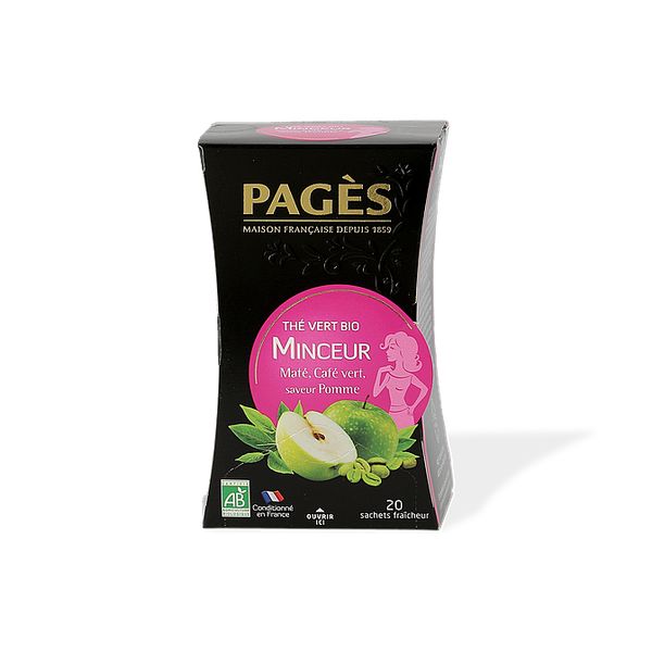 

Чай зеленый Pages пакетированный 20х1,8 г