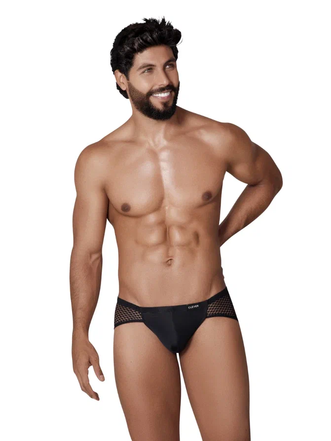 

Мужские трусы джоки Clever URGE JOCKSTRAP 131711, черные, р-р S, Черный, 1317