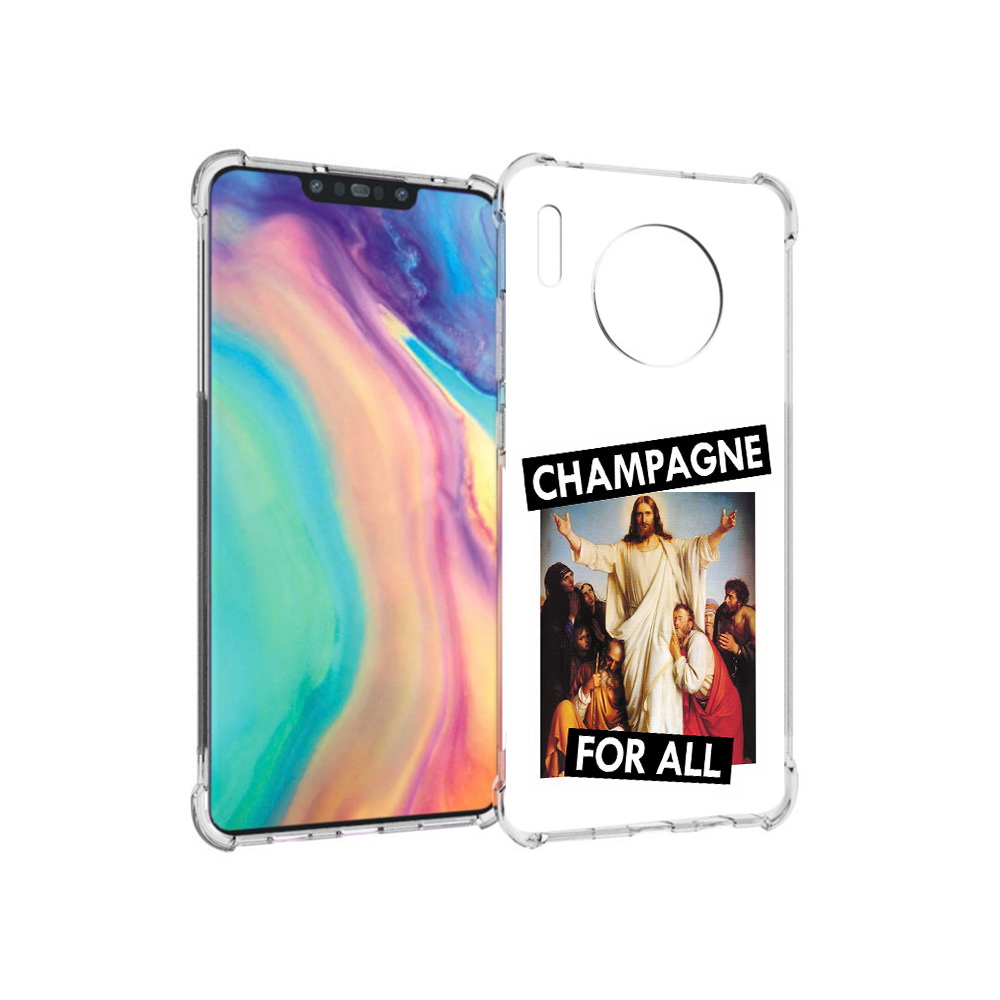 Чехол MyPads Tocco для Huawei Mate 30 шампанское