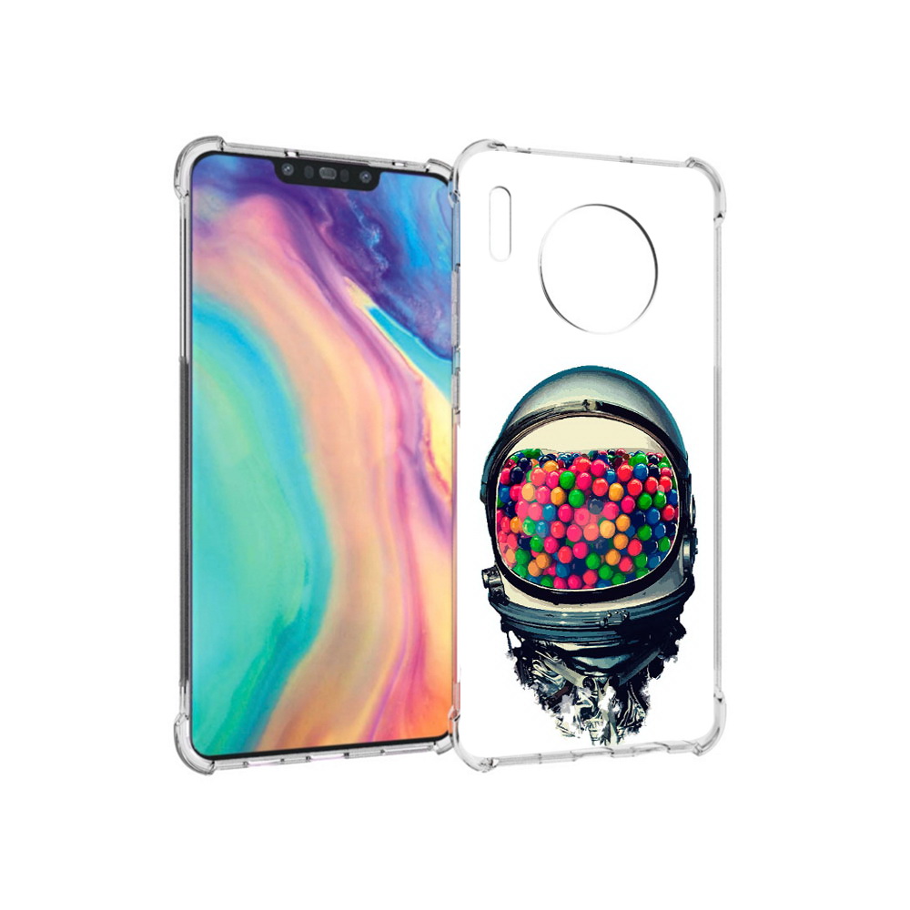 

Чехол MyPads Tocco для Huawei Mate 30 шлем космонавта, Прозрачный, Tocco