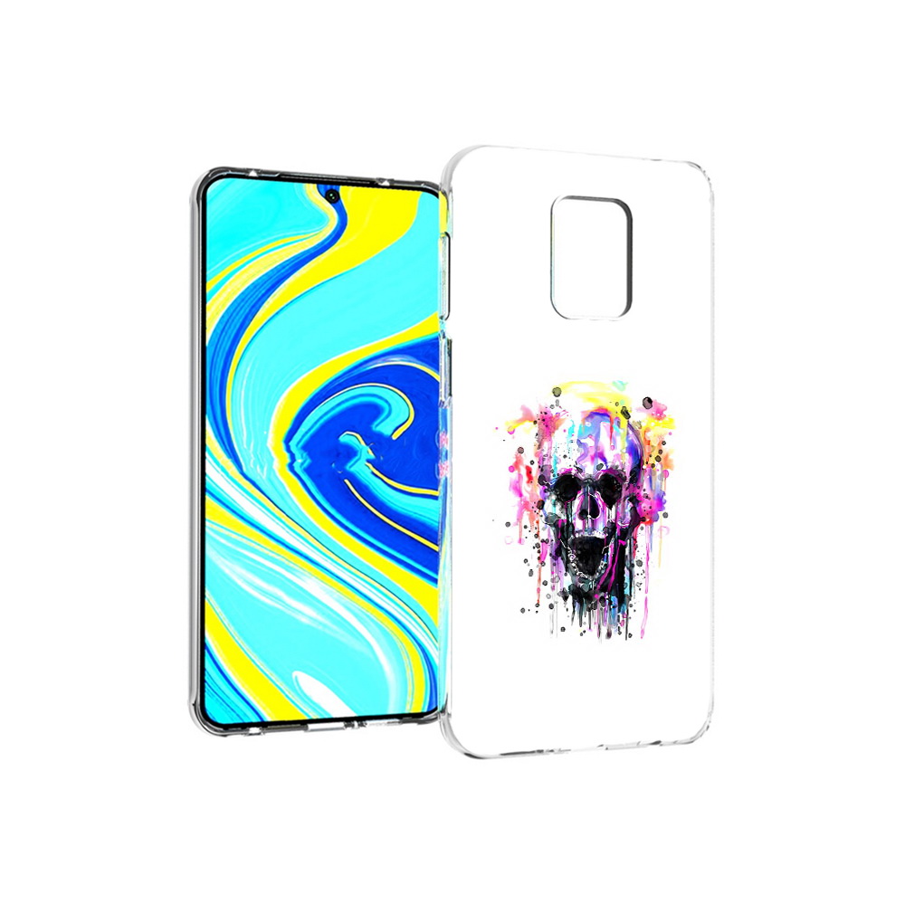 Чехол MyPads Tocco для Xiaomi Redmi Note 9 Pro граффити череп (PT146368.268.298)