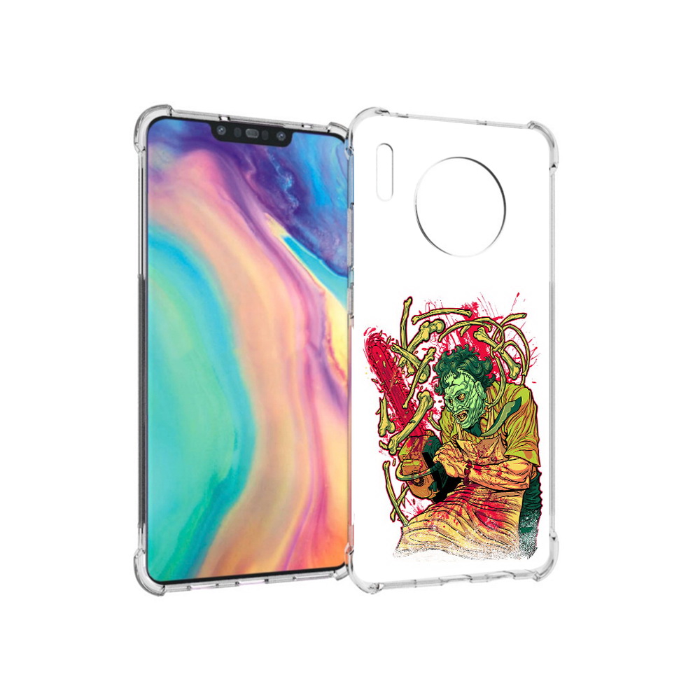 

Чехол MyPads Tocco для Huawei Mate 30 яркий мясник, Прозрачный, Tocco