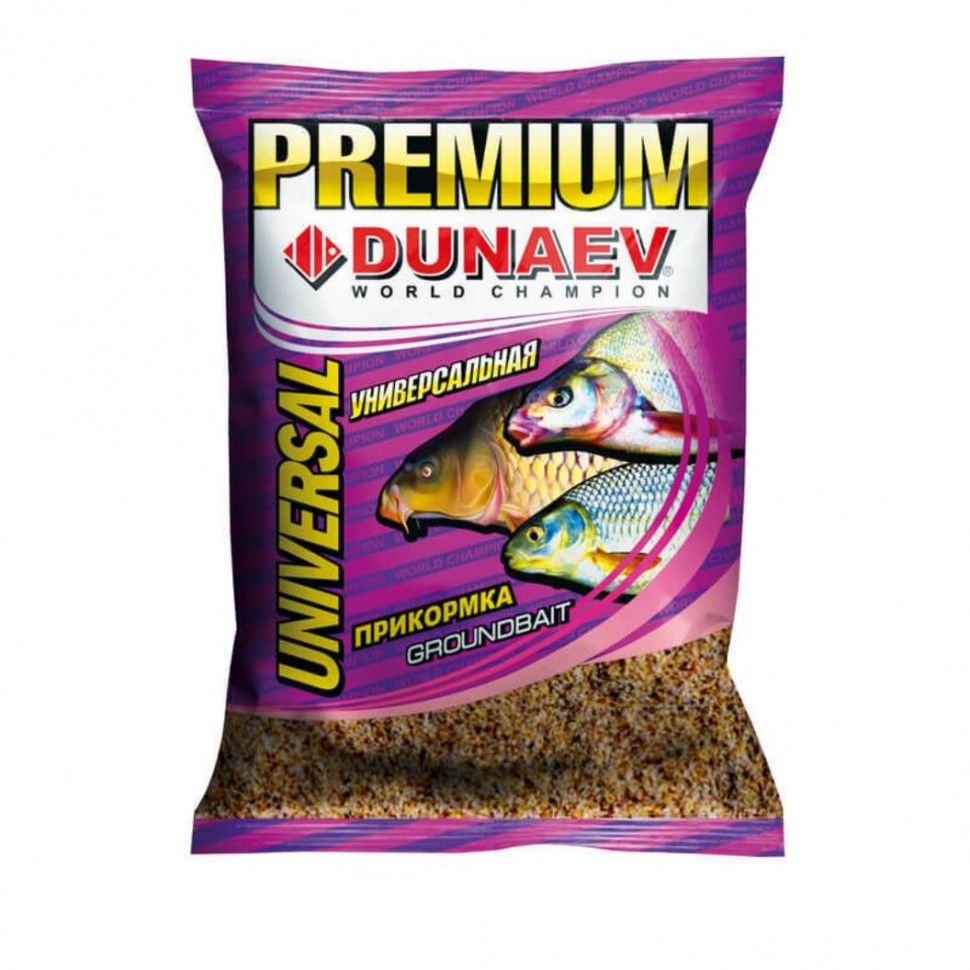 

Прикормка DUNAEV PREMIUM Универсальная (1кг), Желтый