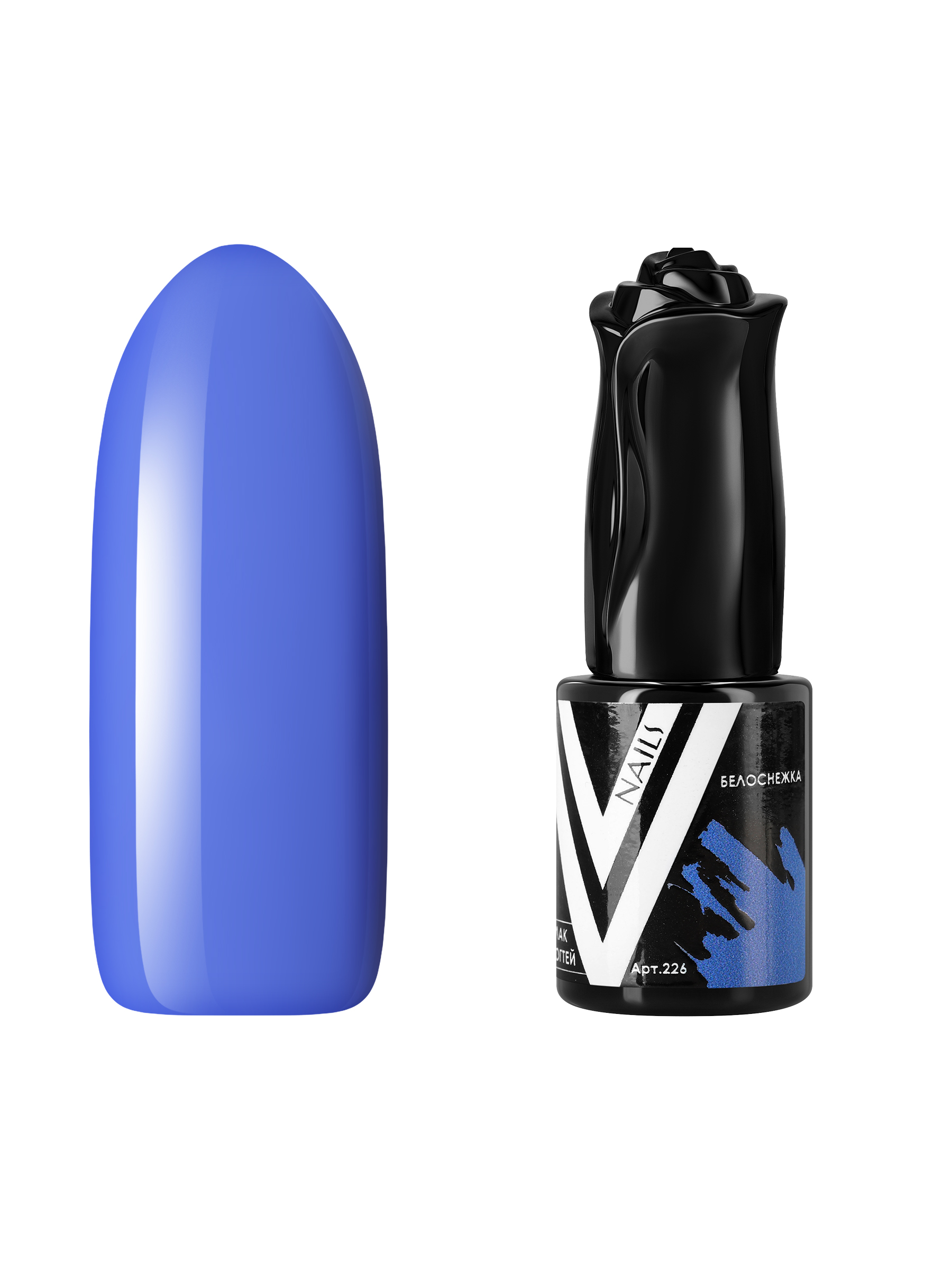 

Гель-лак для ногтей Vogue Nails плотный самовыравнивающийся, фиолетовый синий, 10 мл
