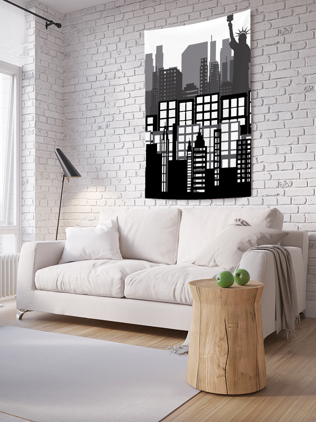 

Вертикальное фотопанно на стену JoyArty Авангардный Нью-Йорк 150x200 см, Авангардный Нью-Йорк