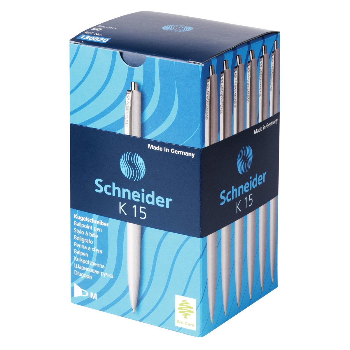 

Набор ручек шариковых Schneider K15 130820, синие, 1 мм, 50 шт., K15