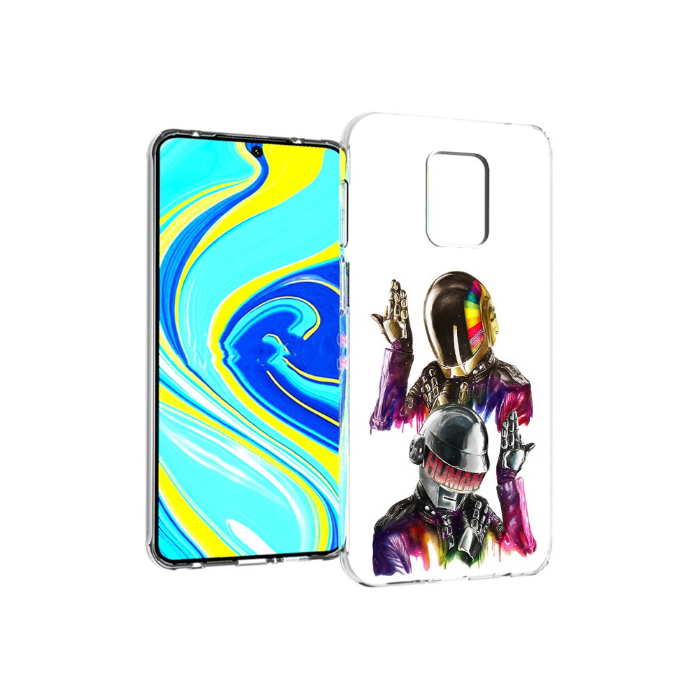 Чехол MyPads Tocco для Xiaomi Redmi Note 9 Pro диско космонавты (PT146368.268.329)