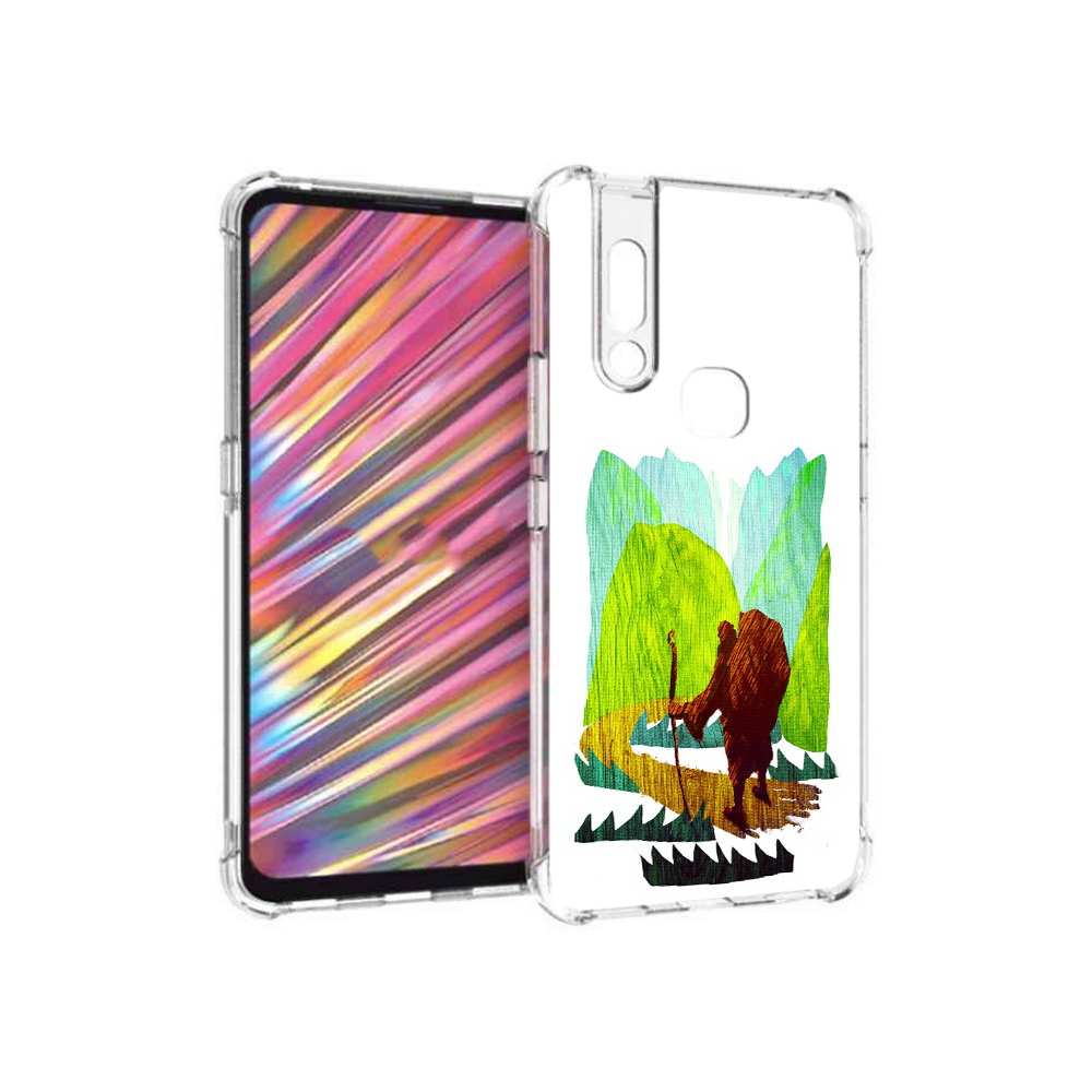 

Чехол MyPads Tocco для Vivo V15 Лесная тропа (PT127905.397.106), Прозрачный, Tocco