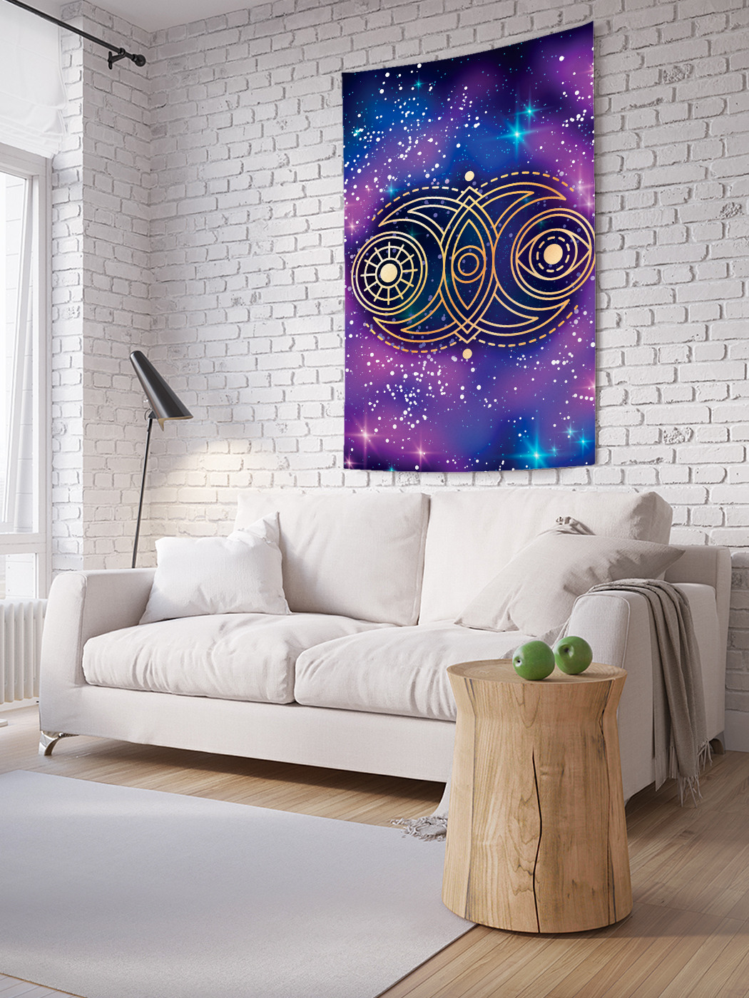 

Вертикальное фотопанно на стену JoyArty Космический символ 150x200 см, Космический символ